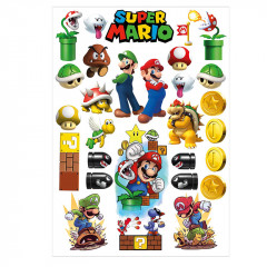 Вафельная картинка Super Mario 2
