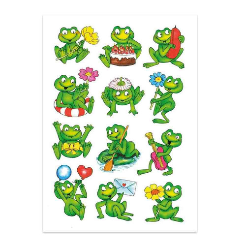 Вафельна картинка Веселі жабенята