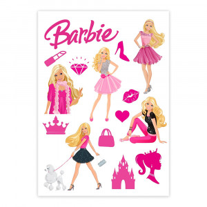 Вафельная картинка Барби