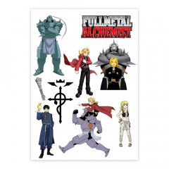 Вафельна картинка Fullmetal Alchemist