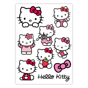 Вафельная картинка Hello Kitty Фигурки