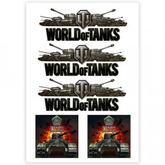 Вафельная картинка World of tanks