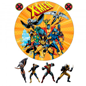Вафельная картинка X-Men