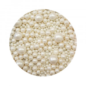 Сахарная посыпка Свадебный микс белый SekerSugar 50 г