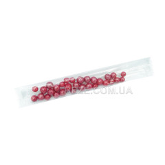 Кондитерська посипка перламутрові Кульки червоні, 5 мм