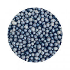 Рисовые шарики в шоколадной глазури перламутровые синие 3 мм 50 г