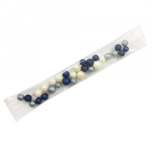 Кондитерська посипка перламутрові Кульки синій мікс 5 мм