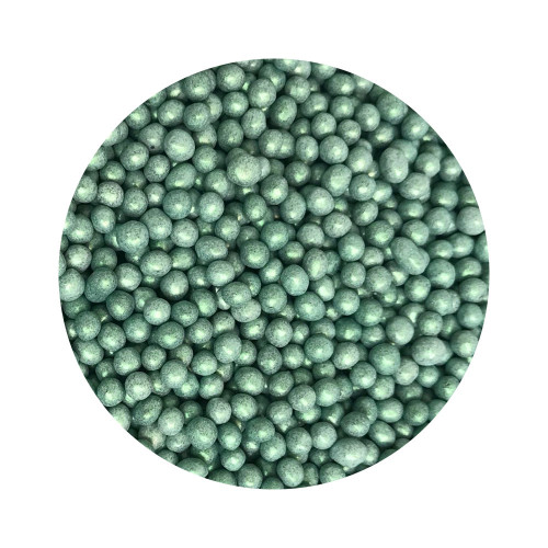 Рисові кульки в шоколадній глазурі перламутрові зелені 3 мм 50 г