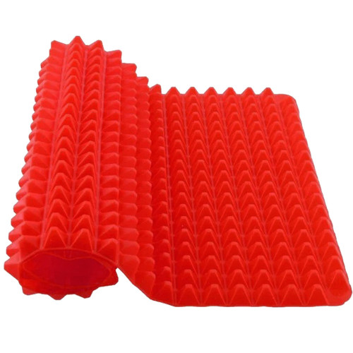 Антипригарный силиконовый коврик для выпекания Пирамидка, 290*450 мм
