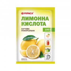 Лимонна кислота Украса 100 г