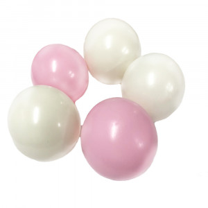 Желатинові кульки рожевий мікс, 5 шт