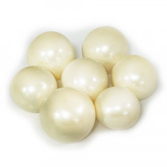 Желатинові кульки міні Айворі перлини, 7 шт