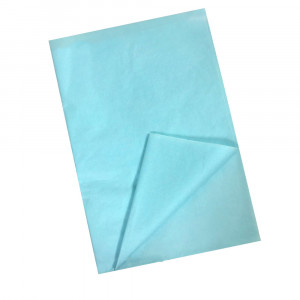 Бумага тишью голубая, 50*70 см, 5 шт