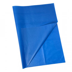 Папір тишью синій, 50*70 см, 5 шт