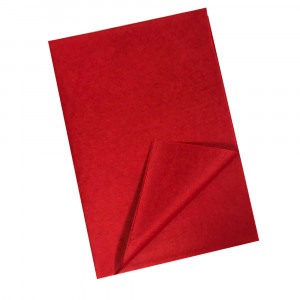 Бумага тишью красная, 50*70 см, 5 шт