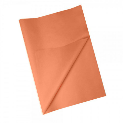 Бумага тишью персиковая, 50*70 см, 5 шт