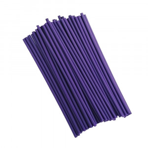 Палочки для кейк-попсов фиолетовые, 15 см