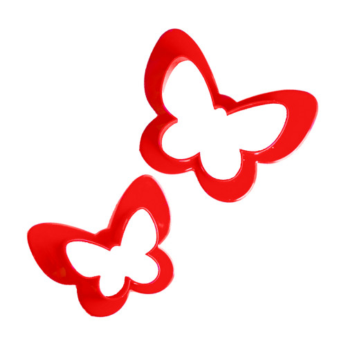 Двосторонні формочки Метелики, 4 розміри