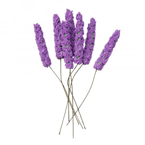 Набор сахарного декора Лаванда 7 шт