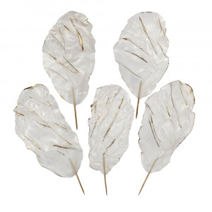 Набор Рисовые паруса прозрачные с золотом