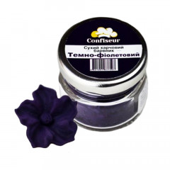 Сухой порошковый краситель жирорастворимый Темно-фиолетовый Confiseur 4 г