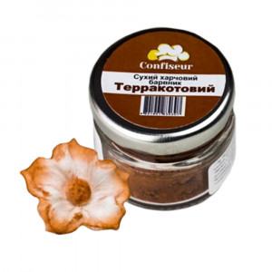 Сухий порошковий барвник жиророзчинний Теракотовий Confiseur 4 г