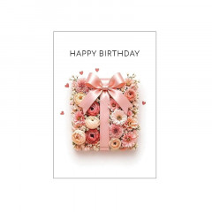 Листівка Happy birthday подарунок