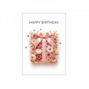 Листівка Happy birthday подарунок