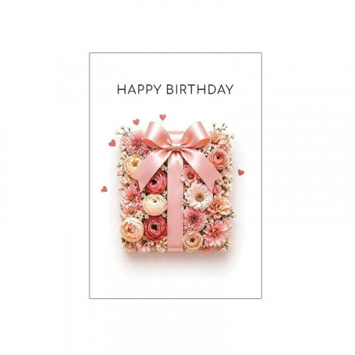 Листівка Happy birthday подарунок