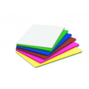 Доска разделочная пластиковая разных цветов 43 х 27 х 1,2 см Empire