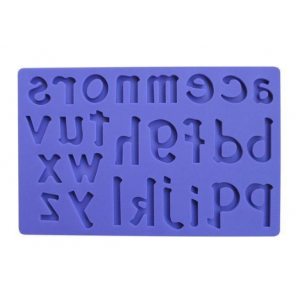 Молд силіконовий Латинські літери 20 х 12 см Empire