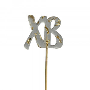 Леденец из изомальта ХВ с сусальным золотом