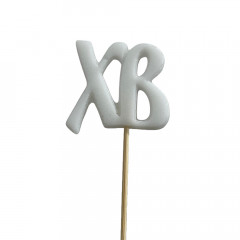 Сахарное украшение ХВ Белое