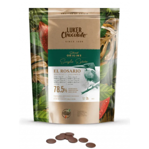 Шоколад екстра чорний El Rosario 78,5% Luker Chocolate 2,5 кг