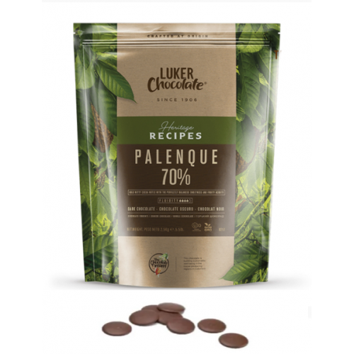 Шоколад экстра черный Palenque 70% Luker Chocolate 2.5 кг