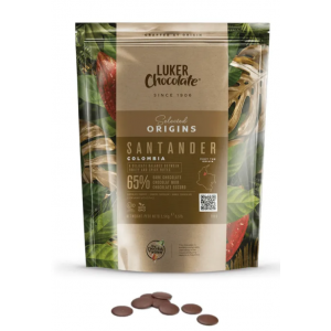 Шоколад чорний Santander 65% Luker Chocolate 2,5 кг