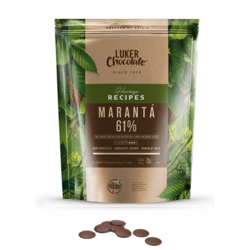 Шоколад черный Maranta 61% Luker Chocolate 2.5 кг