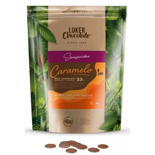 Шоколад молочный Caramelo 33% Luker Chocolate 2.5 кг