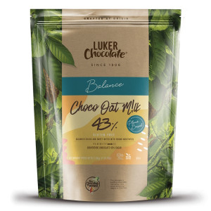 Шоколад молочный Oat Milk 43% Luker Chocolate 2,5 кг