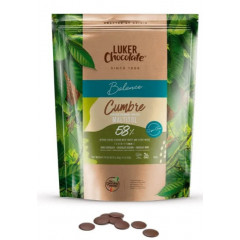 Шоколад чорний без цукру Cumbre 58% Luker Chocolate 2,5 кг