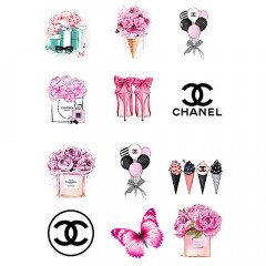 Вафельная картинка Chanel
