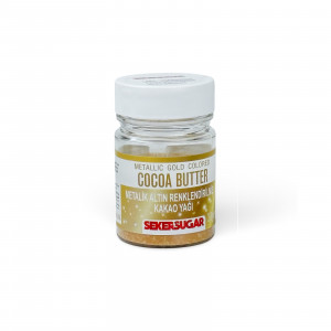 Какао-масло для покрытия Золото Seker&Sugar 30 г