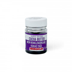 Какао-масло для покрытия Фиолетовое Seker&Sugar 30 г