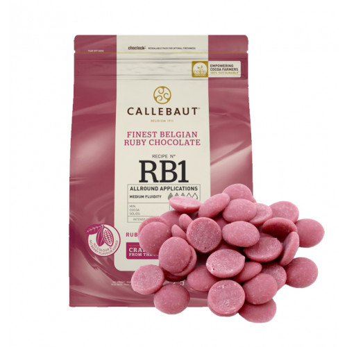 Шоколад Ruby RB1 Callebaut 33,6%, Бельгия, 100 г