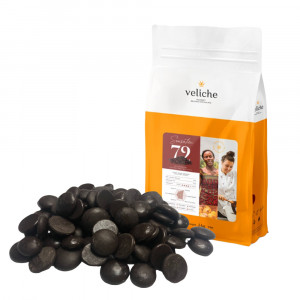 Шоколад черный Dark Sensation 72%, Veliche Gourmet, Бельгия, 100 г