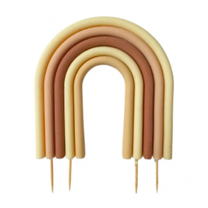 Шоколадна фігурка Веселка бежева 12 см