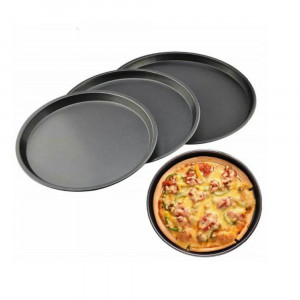 Набор форм антипригарных круглых для пиццы диаметр 26, 29, 31 см Empire