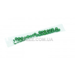 Кондитерська посипка перламутрові Кульки зелені, 5 мм