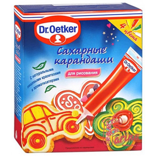 Сахарные карандаши Dr. Oetker, Польша