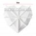 Силиконовая форма для евродесертов Сердце Оригами (PRC)